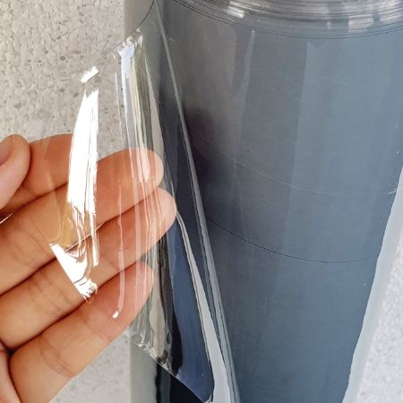 Folha de PVC super transparente